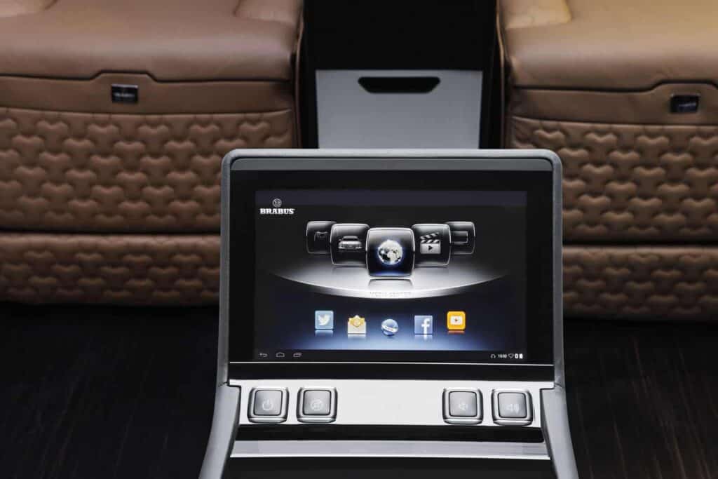 Mercedes-Benz Sprinter Business Lounge By Brabus 6 Brabus Business Lounge Sprinter 10 Inch Display