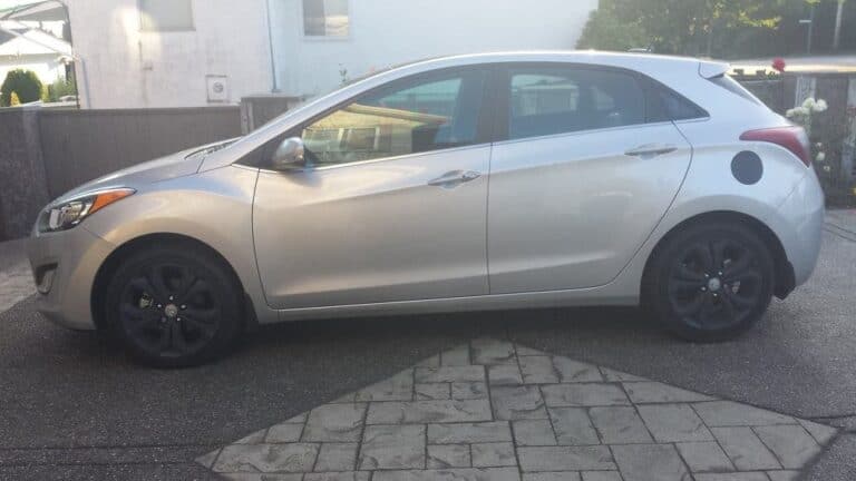 Hyundai Elantra Plasti Dip car