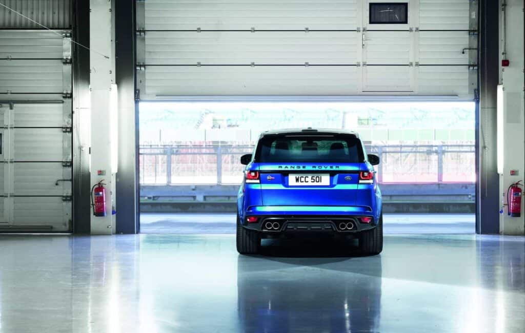 Range Rover Sport SVR: Fastest Land Rover Ever 6 Range Rover Sport SVR rear