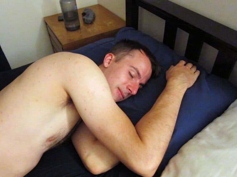 sleeping on buckwheat pillow