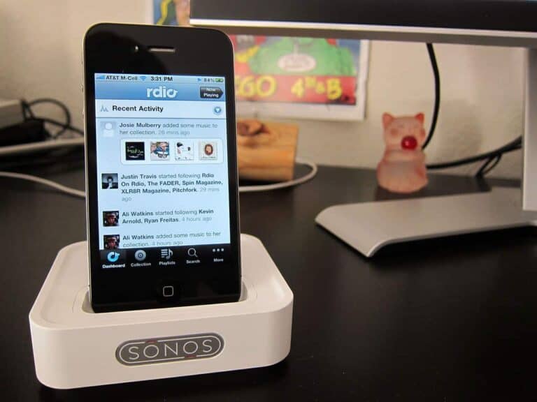 rdio on sonos sound dock