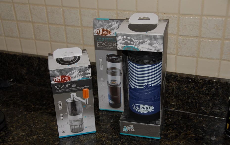 Coffee On The Go GSI Outdoors Javamill And Java Press