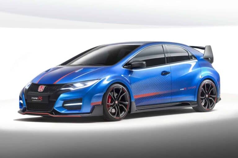 new Civic Type R concept vehicle