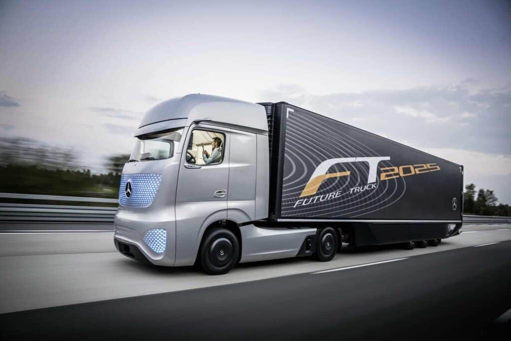 Mercedes future truck 2025