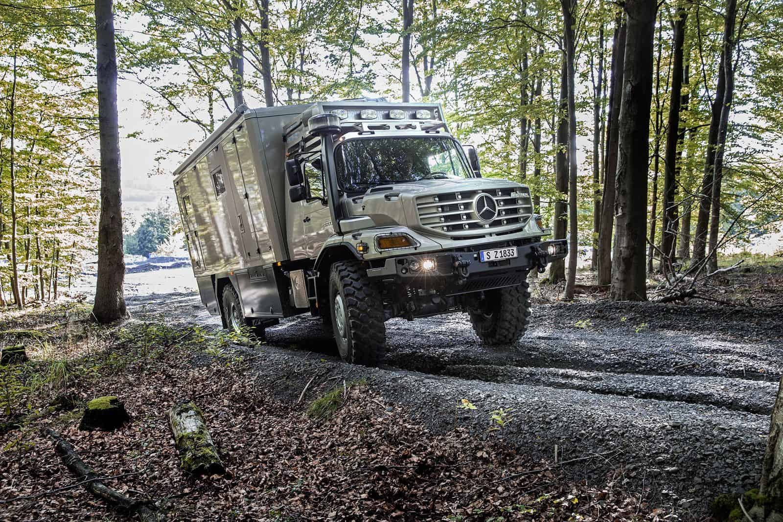 Mercedes-Benz Zetros - Luxury And Off-Road Meet 4 Zetros RV by Mercedes-Benz