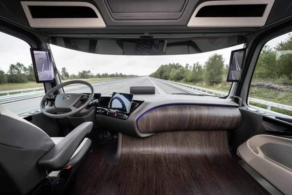 Mercedes Future Truck 2025 Interior 1