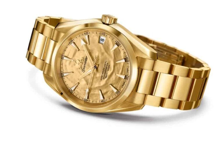 Omega Seamaster Aqua Terra Goldfinger Watch 1