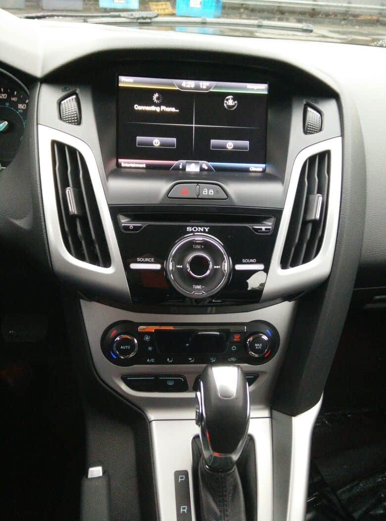 interior Ford Focus SE