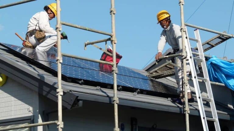 installing solar panels