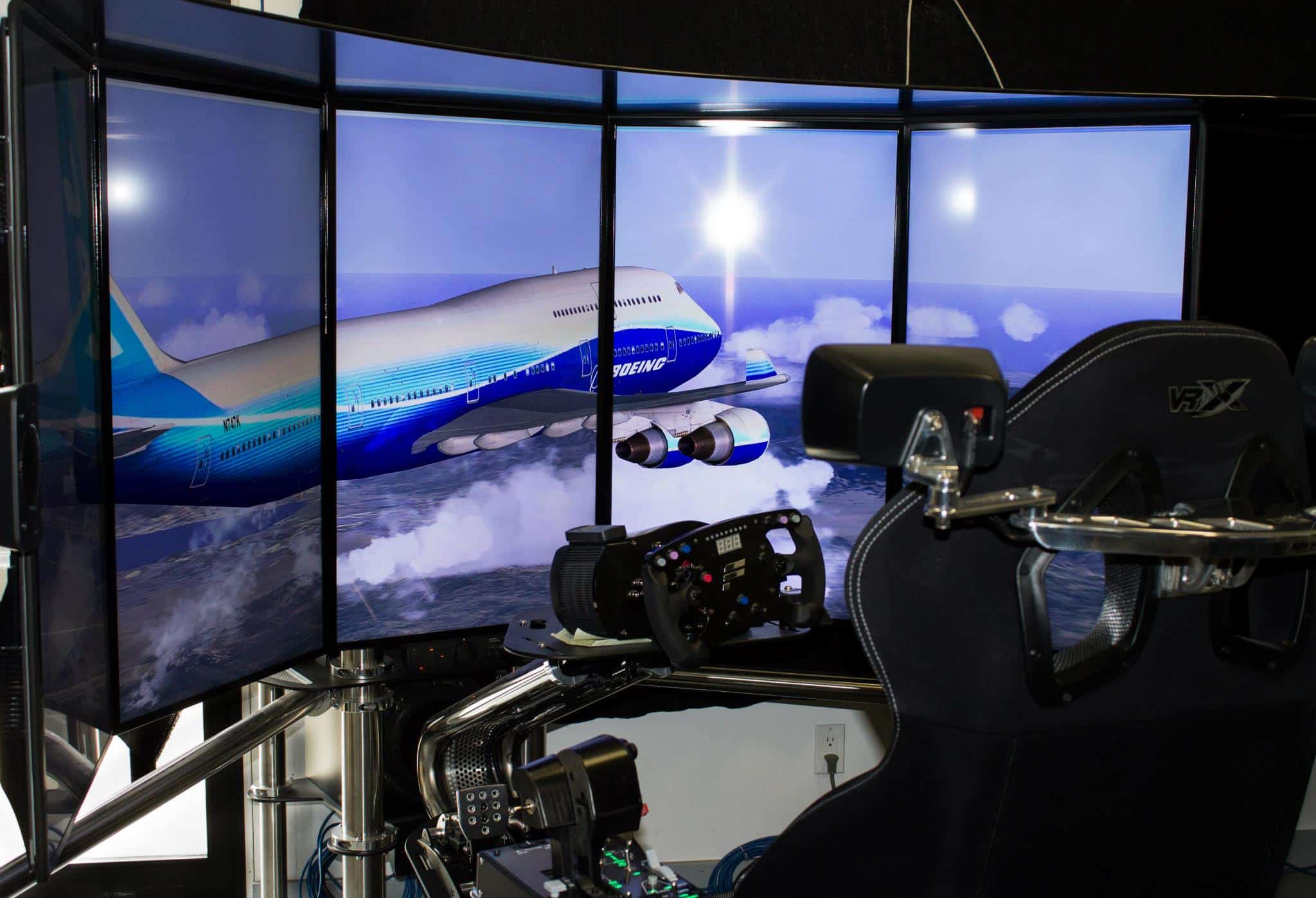 advanced flight simulator