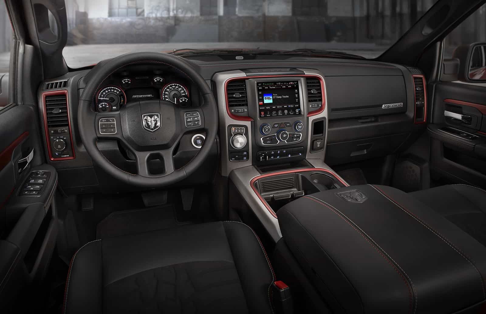 Interior of Ram 1500 Rebel