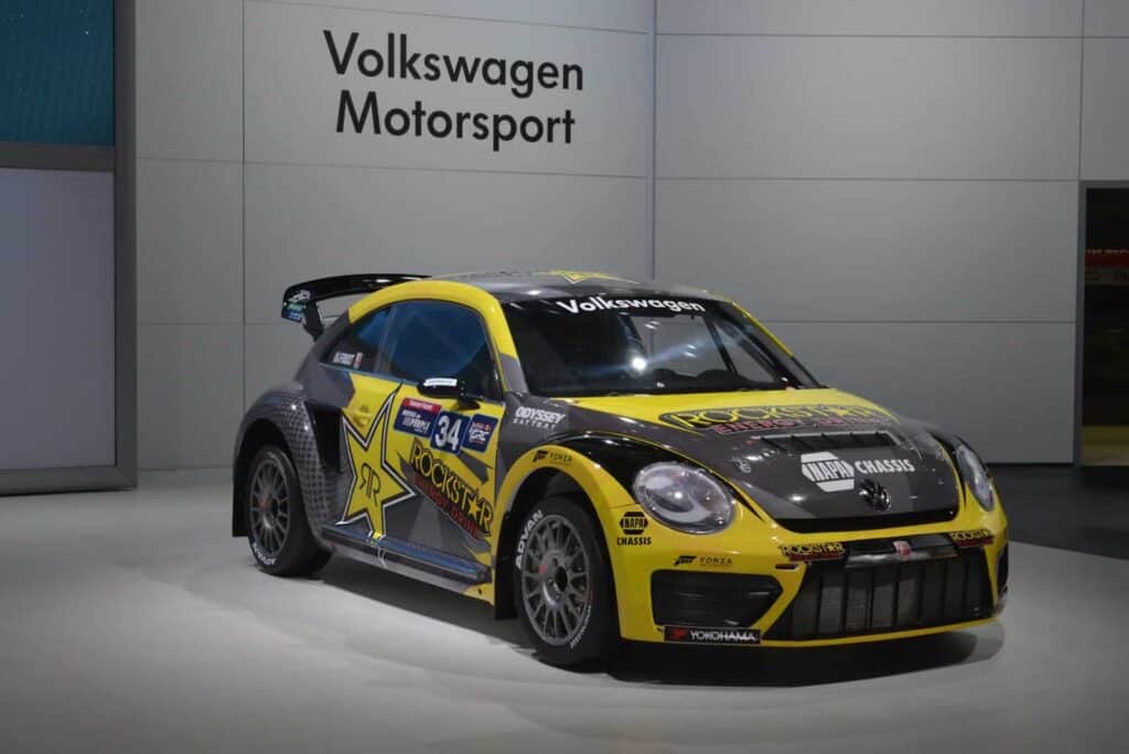 Volkswagen Tanner Foust Racing ENEOS RWB Beetle 10 VW Global Rallycross Beetle