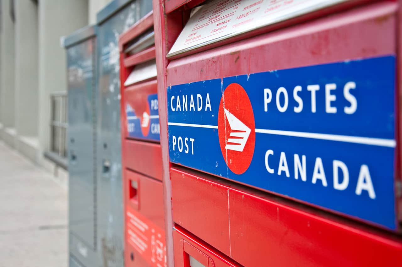canada post mail