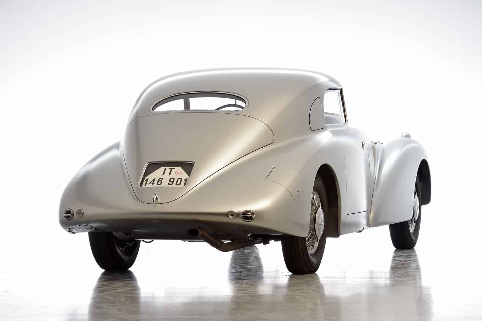 back of Merceds 540 K Streamliner