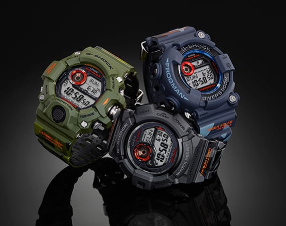 Casio G Shock Men in Camouflage Watches 1