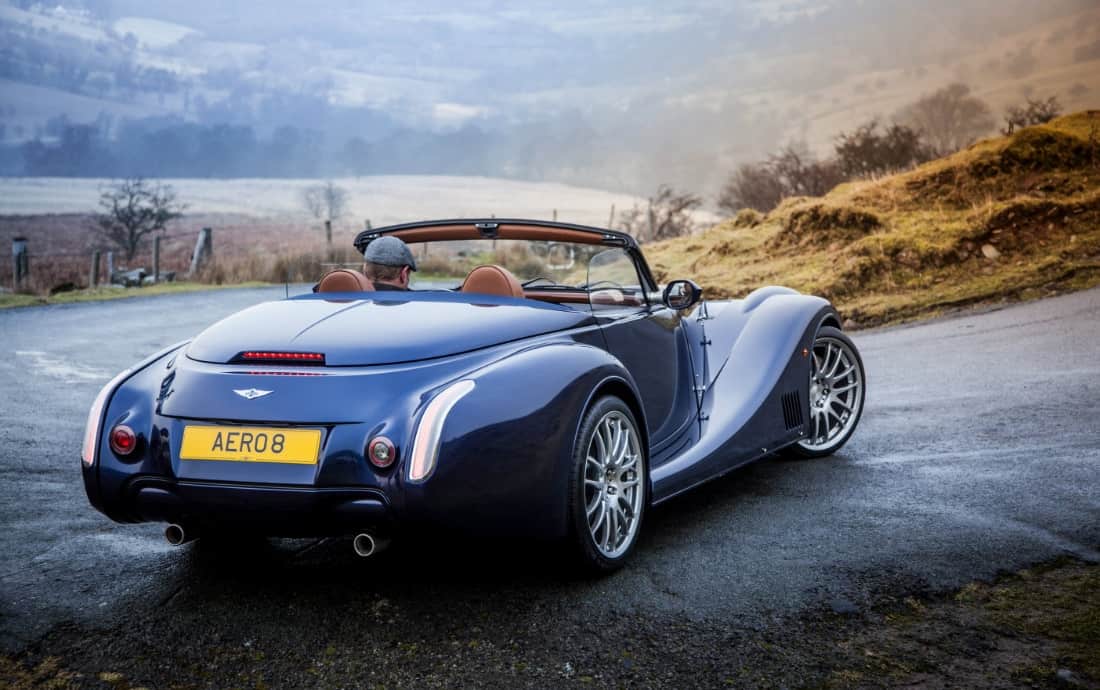 Latest Morgan Aero 8 Debuts At Geneva Motor Show 4 rear of Morgan Aero 8