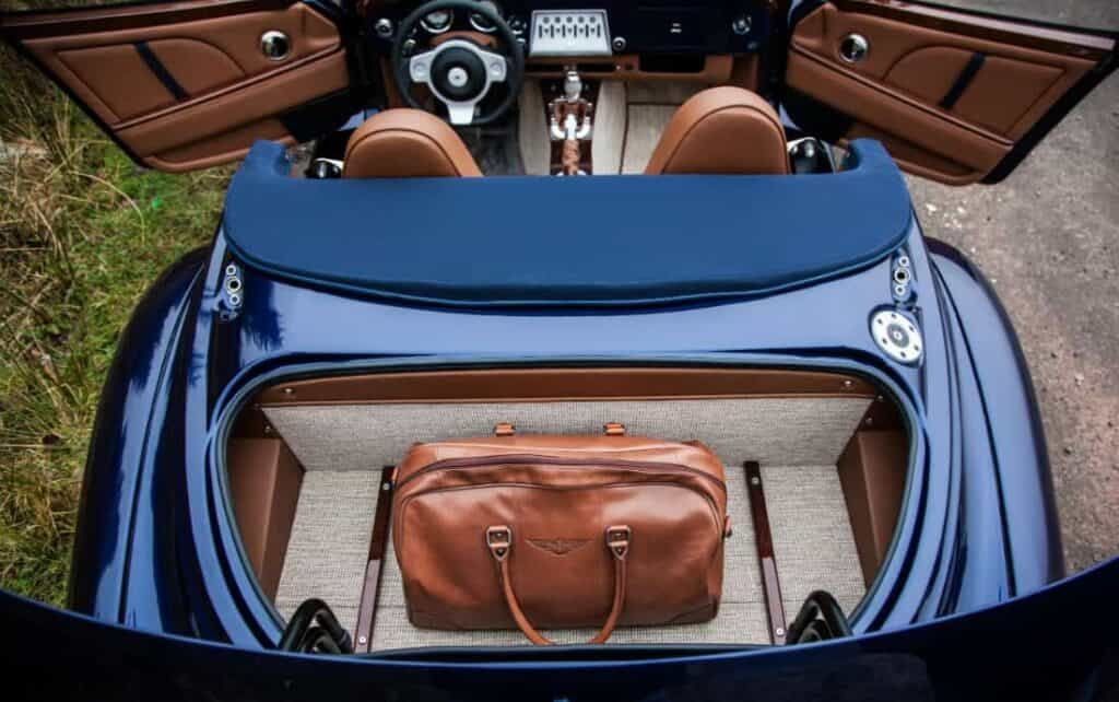 Latest Morgan Aero 8 Debuts At Geneva Motor Show 6 Morgan Aero 8 Trunk