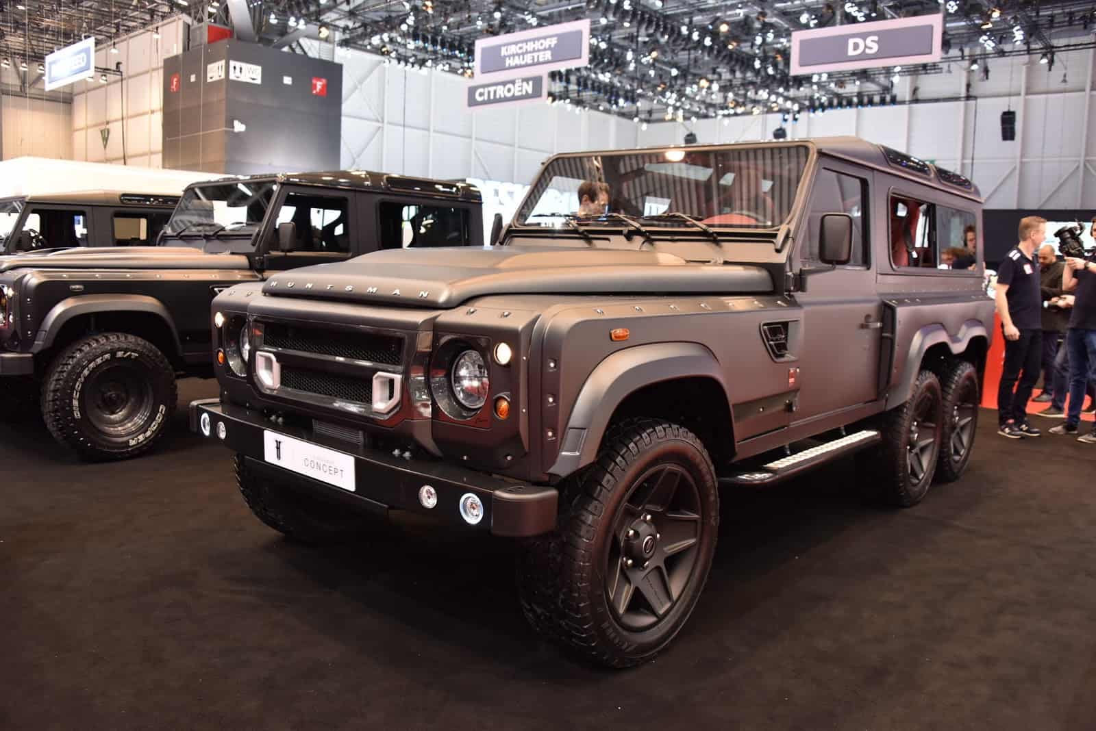 land rover defender kahn flying huntsman