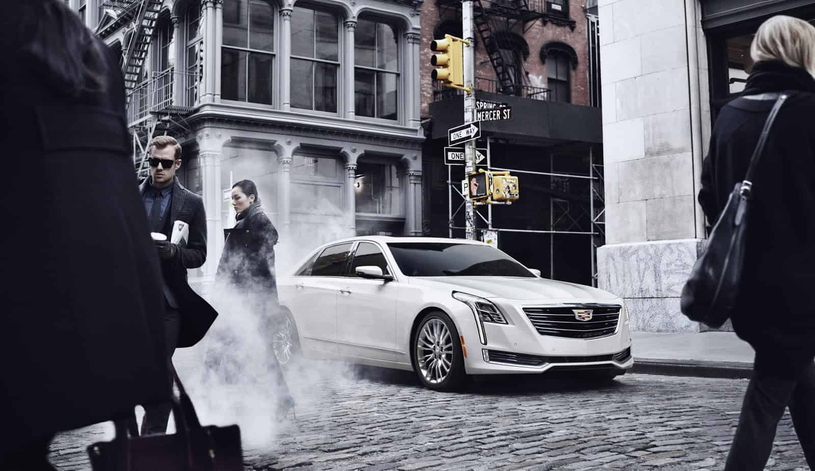 white cadillac ct6