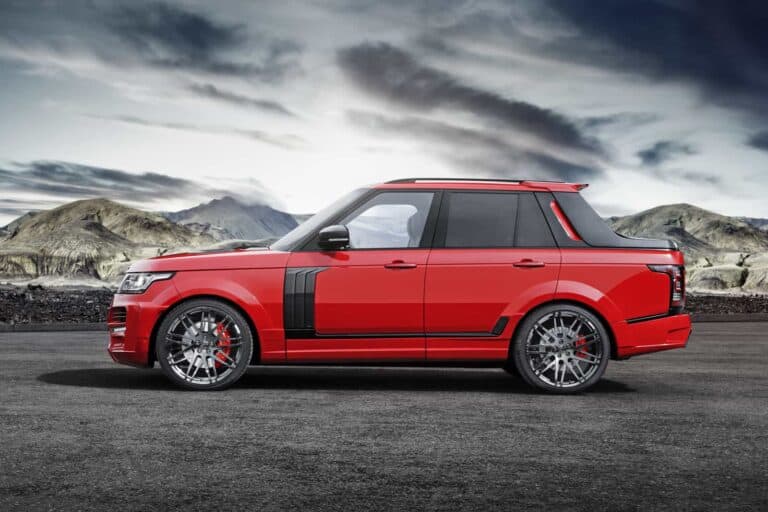 range rover pickup truck
