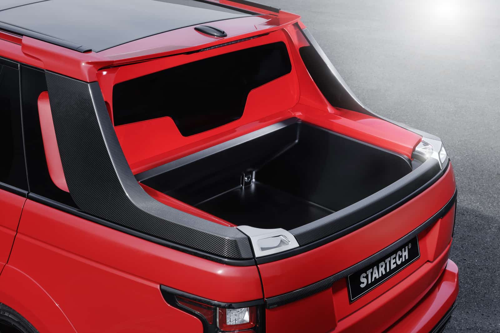 range rover truck bed