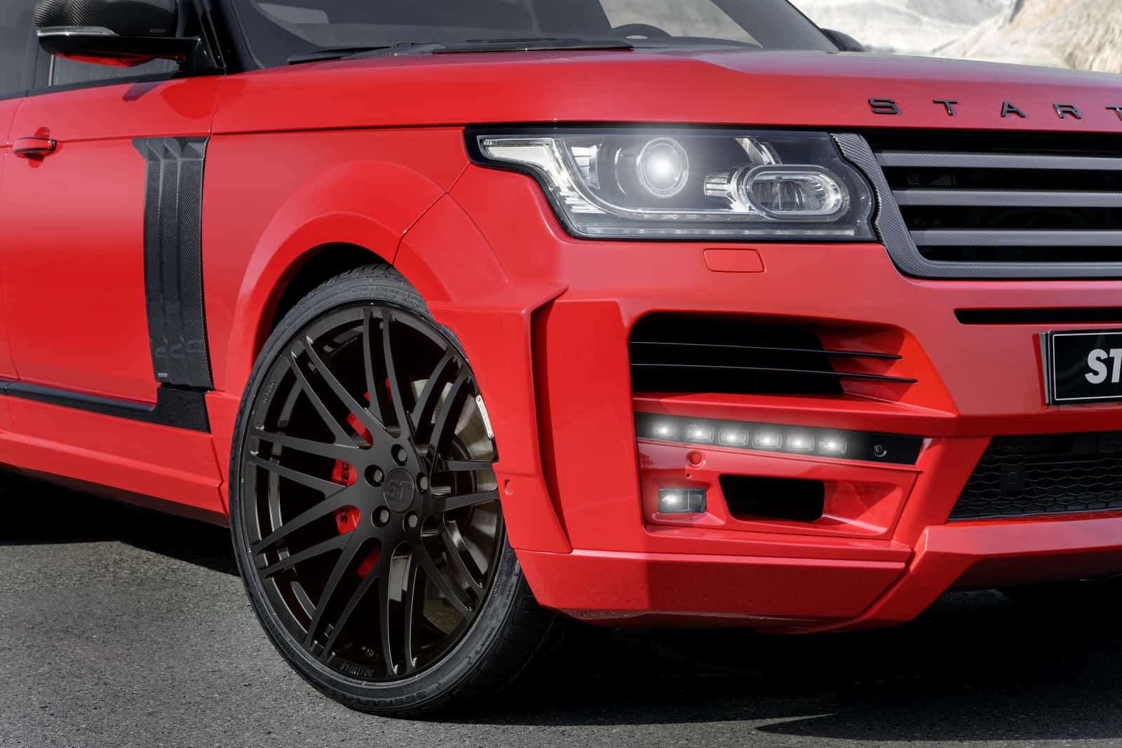 Startech wheel range rover truck