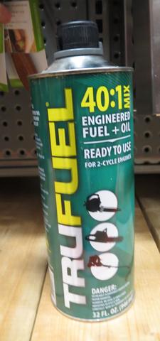 Recommended Premixed Fuel and Oil - TruFuel