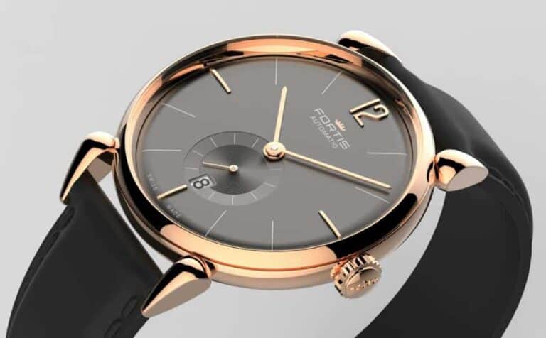 Fortis Terrestis Orchestra Rose Gold Watch 1