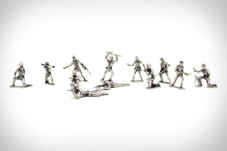 Silver Army Men