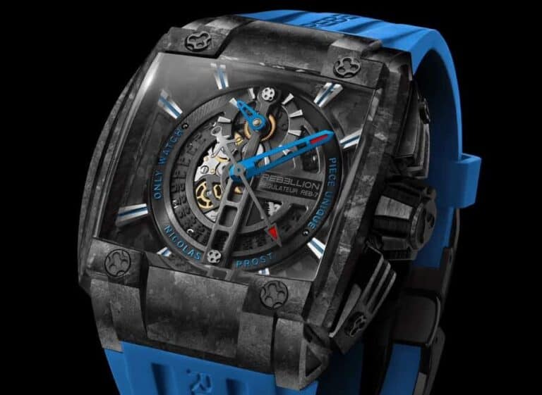 Rebellion Reb 7 Forged Carbon Regulator Watch