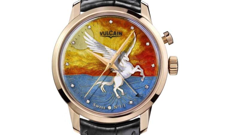 Vulcain 50S Presidents Cloisonne Grand Feu Pegasus Watch 1