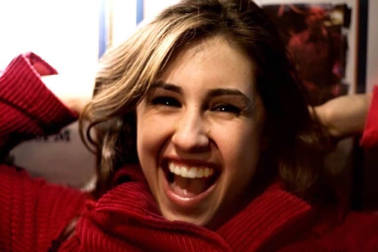 lady smiling