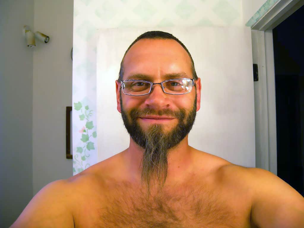 trimmed beard