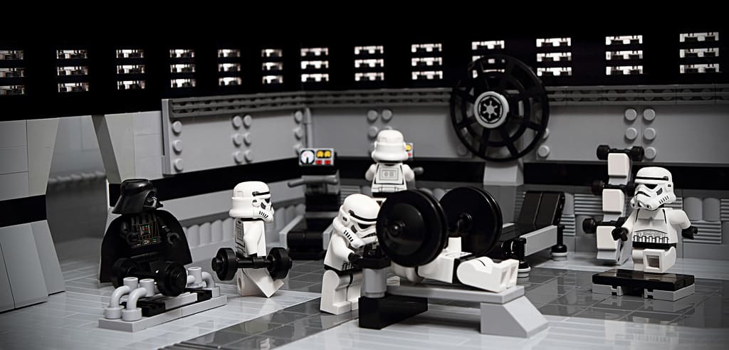 Star Wars Lego Workout Gym