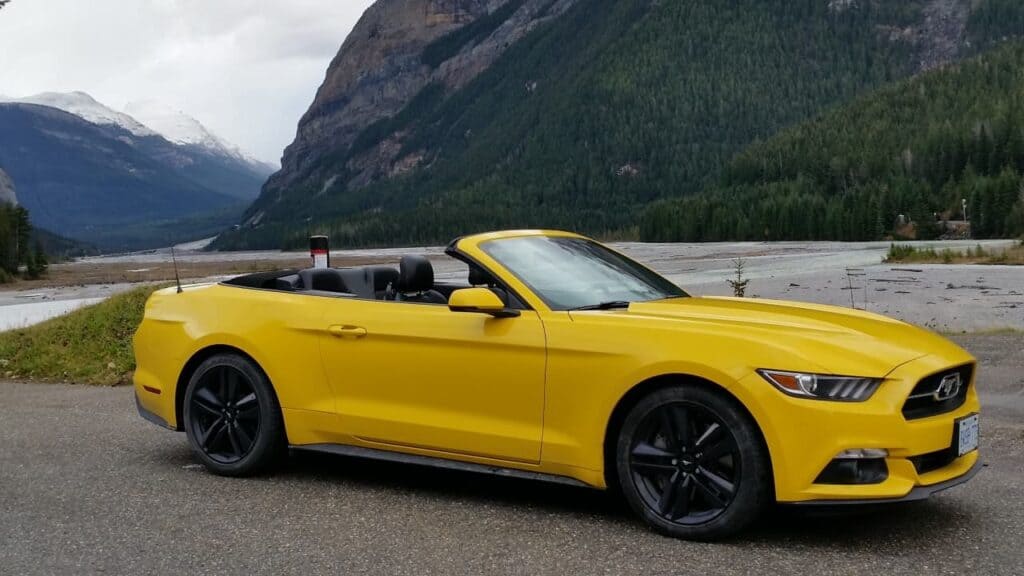 2015 Ford Mustang EcoBoost Convertible 4