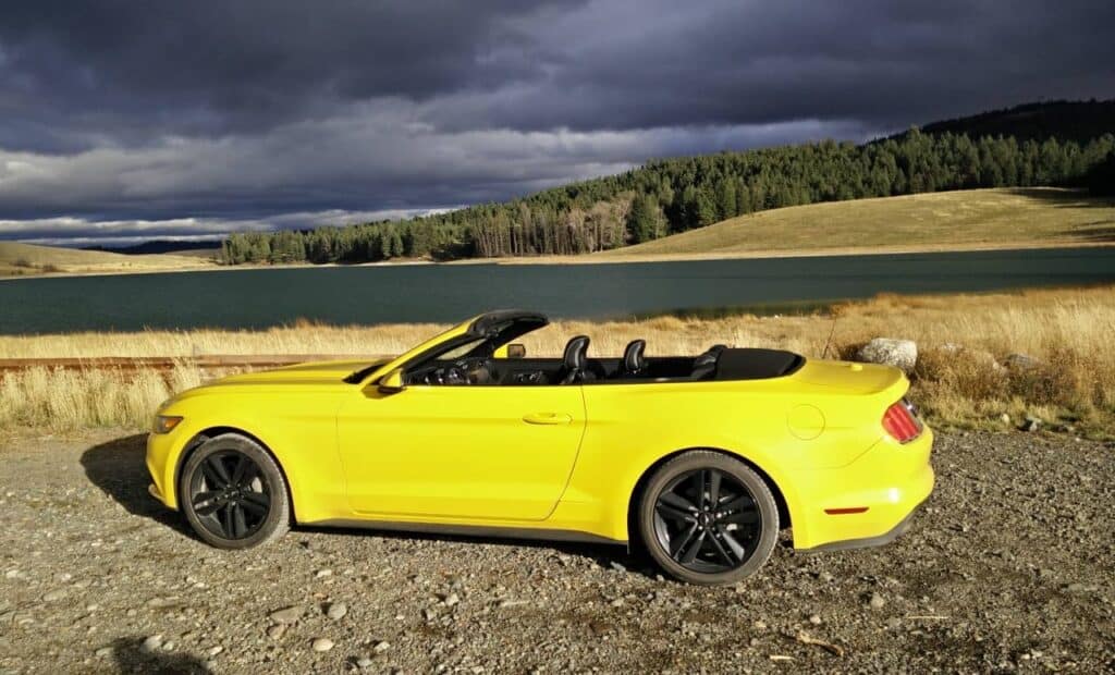 2015 Ford Mustang EcoBoost Convertible 7