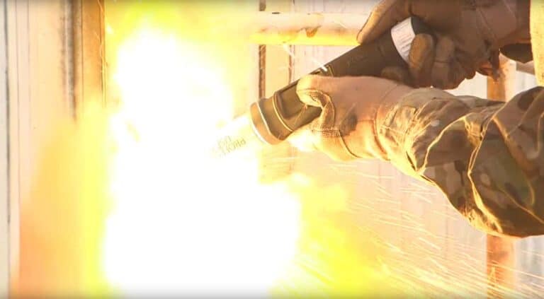 tec torch in action