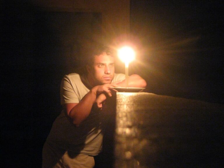 home during blackout