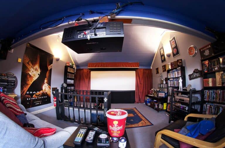 home theatre setup