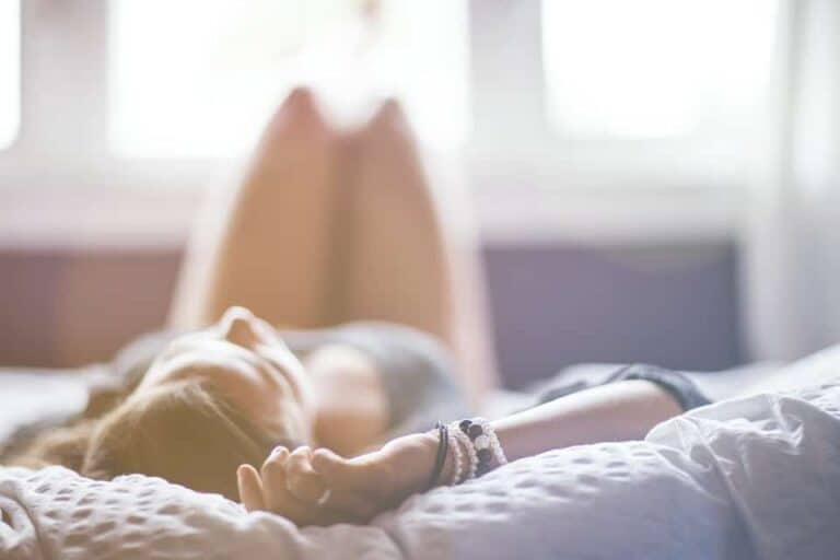 sexy woman relaxing