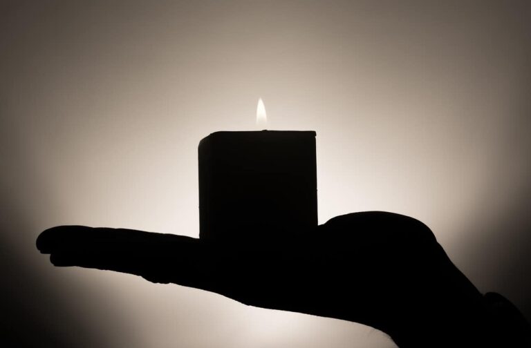little meditation candle