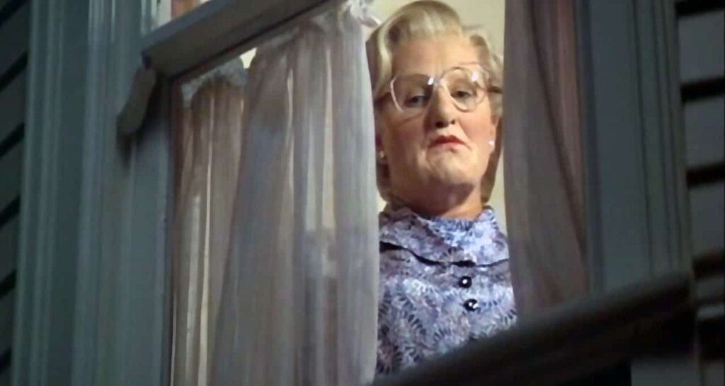 Mrs. Doubtfire Recut As A Creepy Horror Movie Unfinished Man