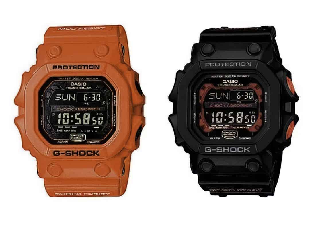 Casio G Shock GX56 1A and GX56 4 upscaled