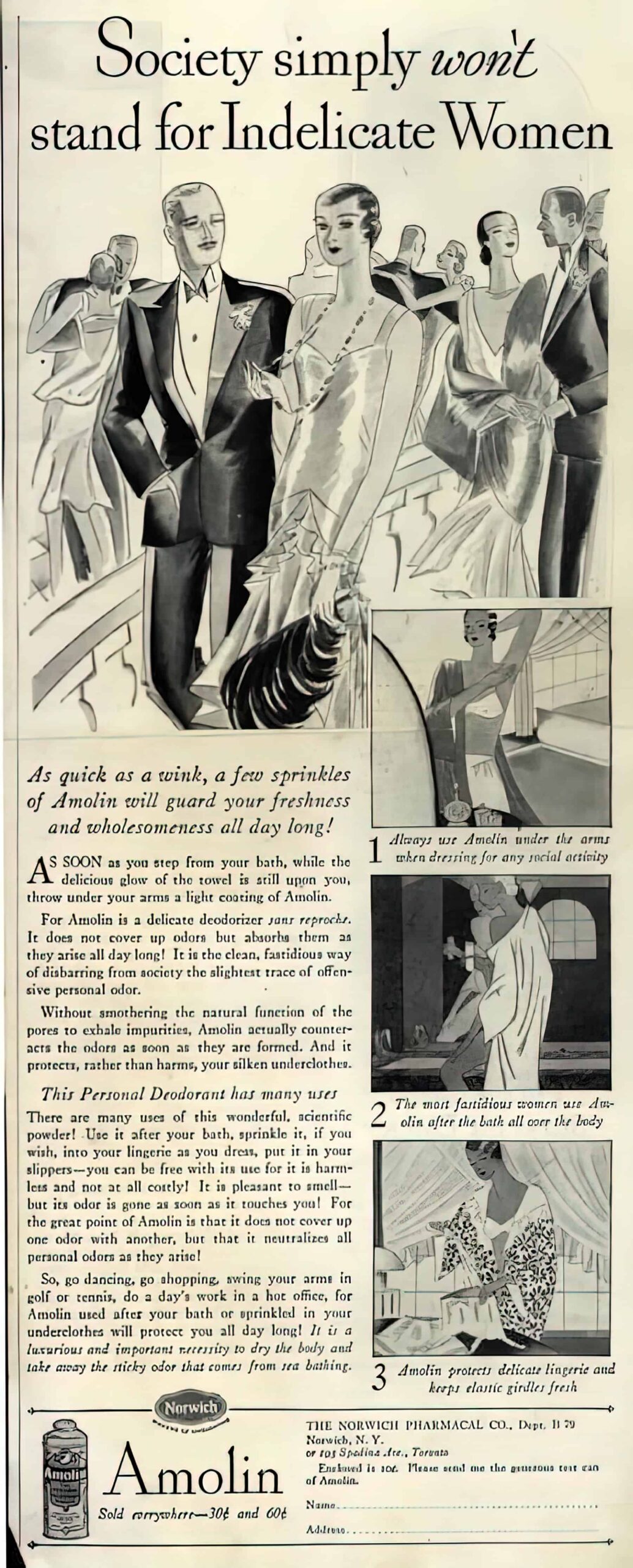 Vintage Sexist Deodorant Ad scaled