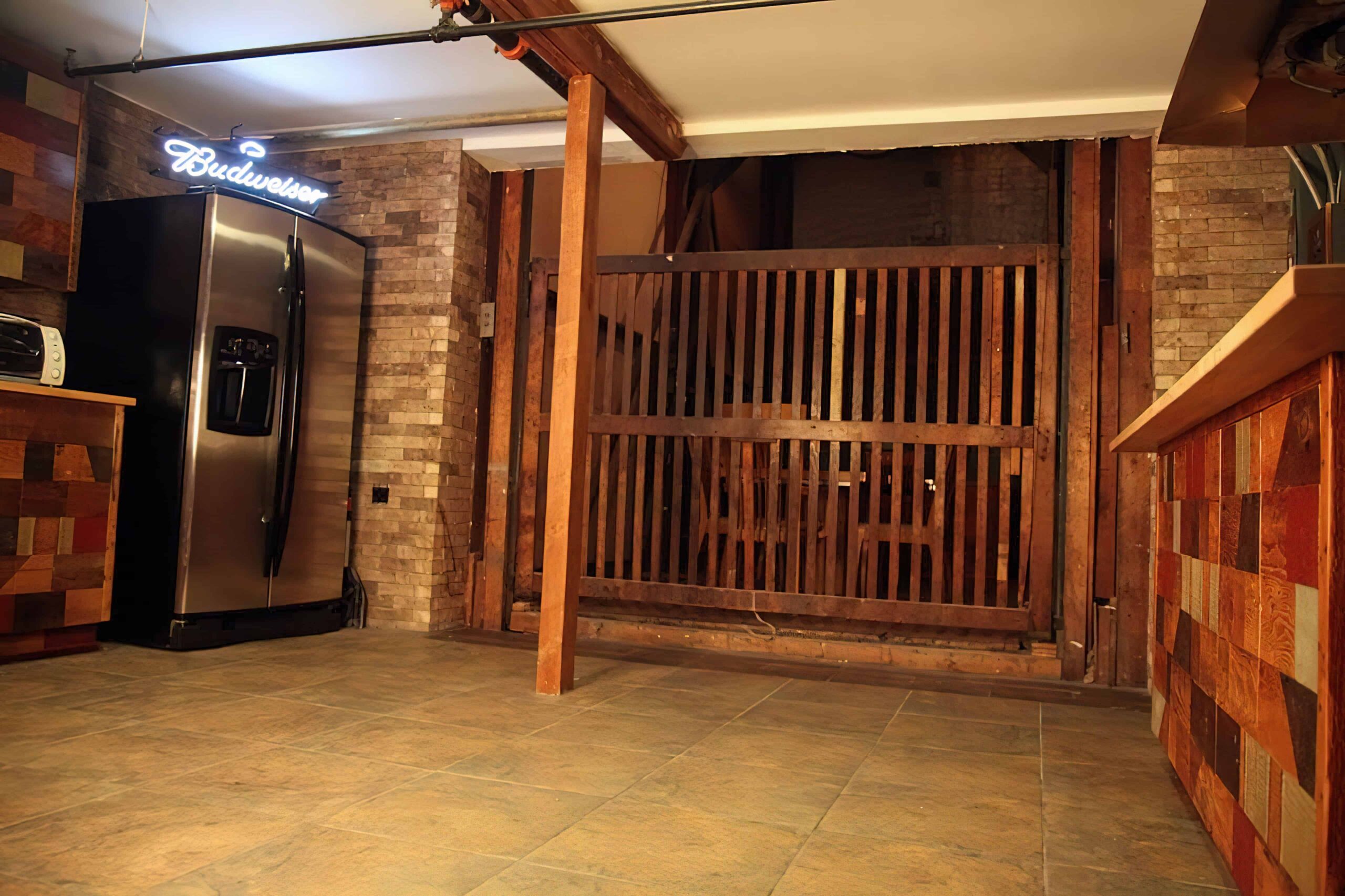 Man Cave Inspiration - A Photographers Bachelor Pad in Los Angeles' Arts District 6 elevator dining room upscaled scaled