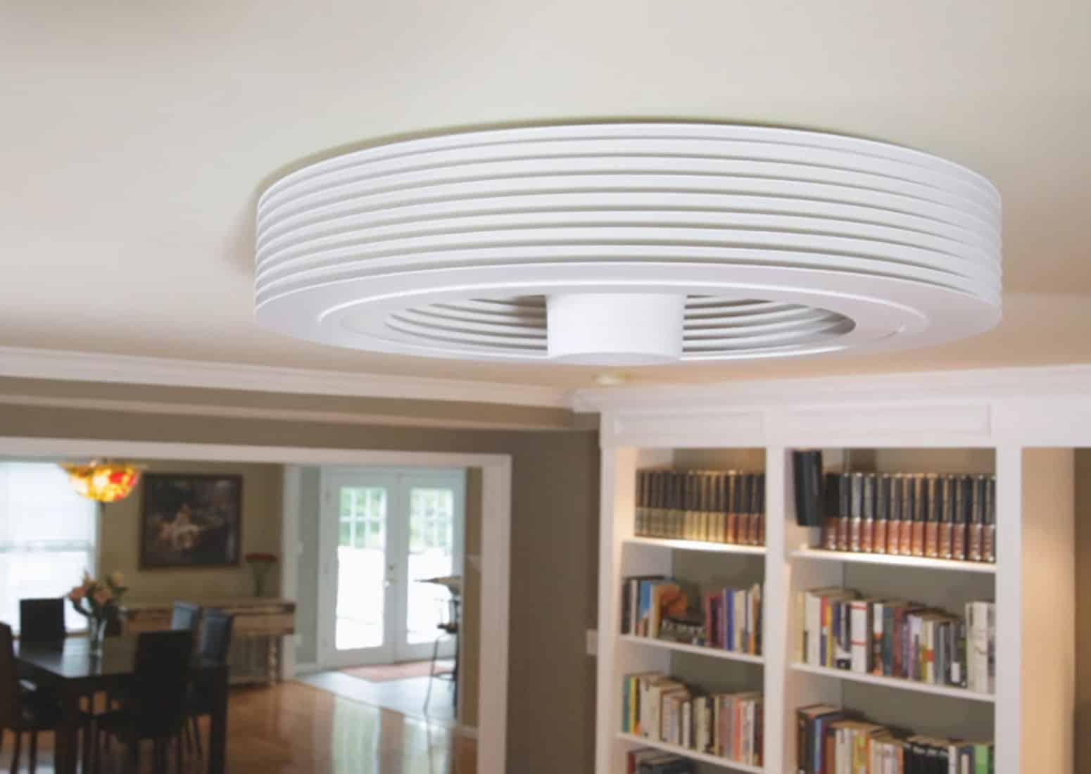 exhale fan worlds first bladeless ceiling fan