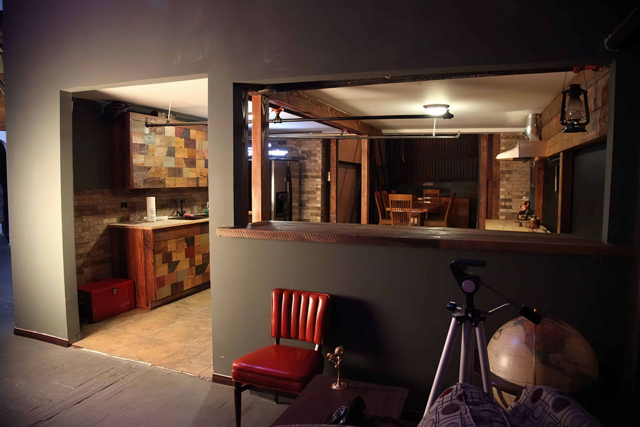 Man Cave Inspiration - A Photographers Bachelor Pad in Los Angeles' Arts District 5 man cave kitchen upscaled scaled