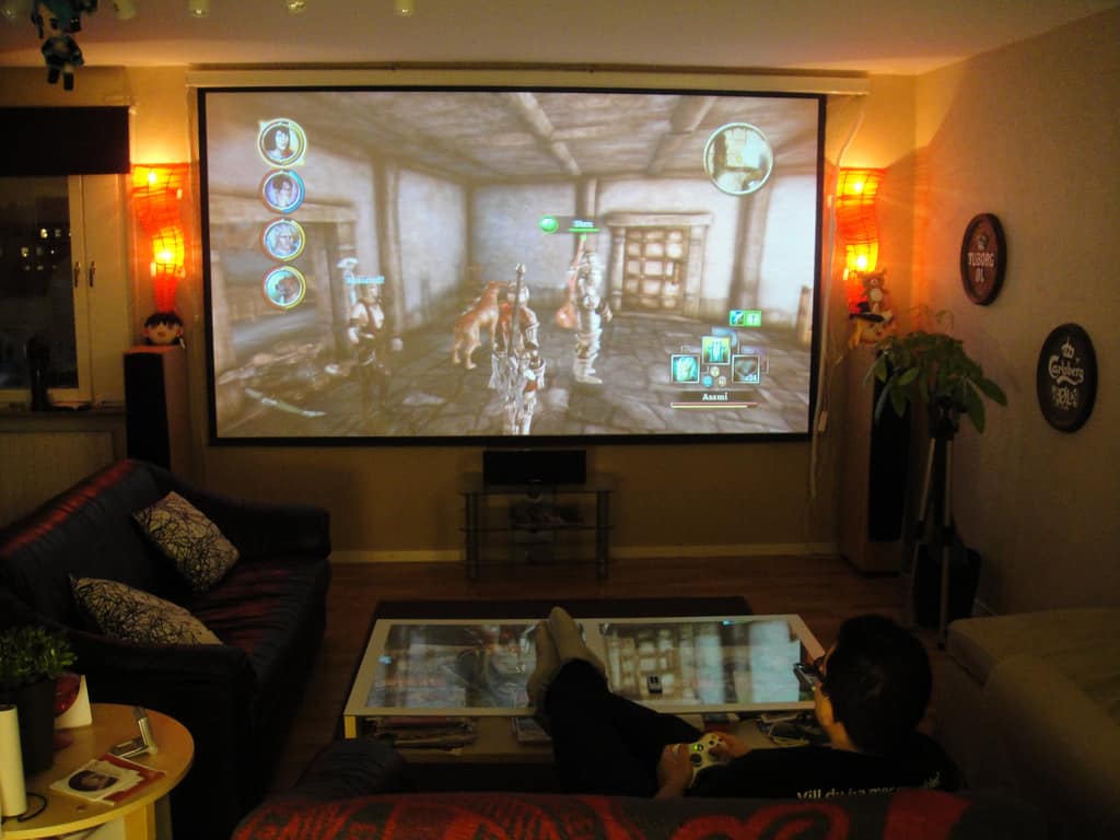 Ditching Cable Building A Cheap Home Theater System Unfinished Man