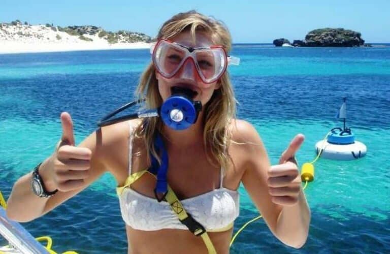 power snorkel lady
