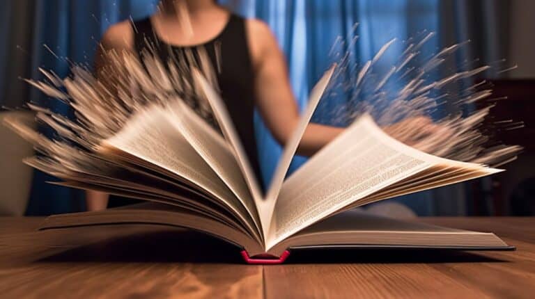 speed reading a book